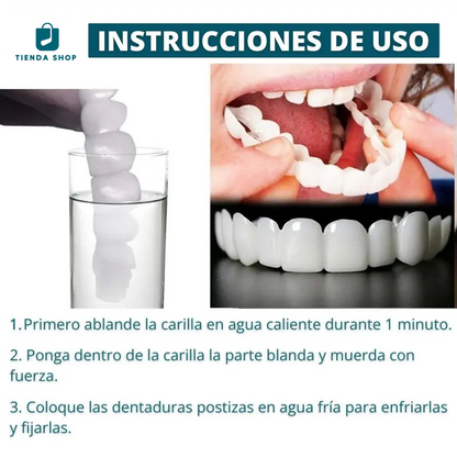 Carillas Dentales De Resina Ajustables